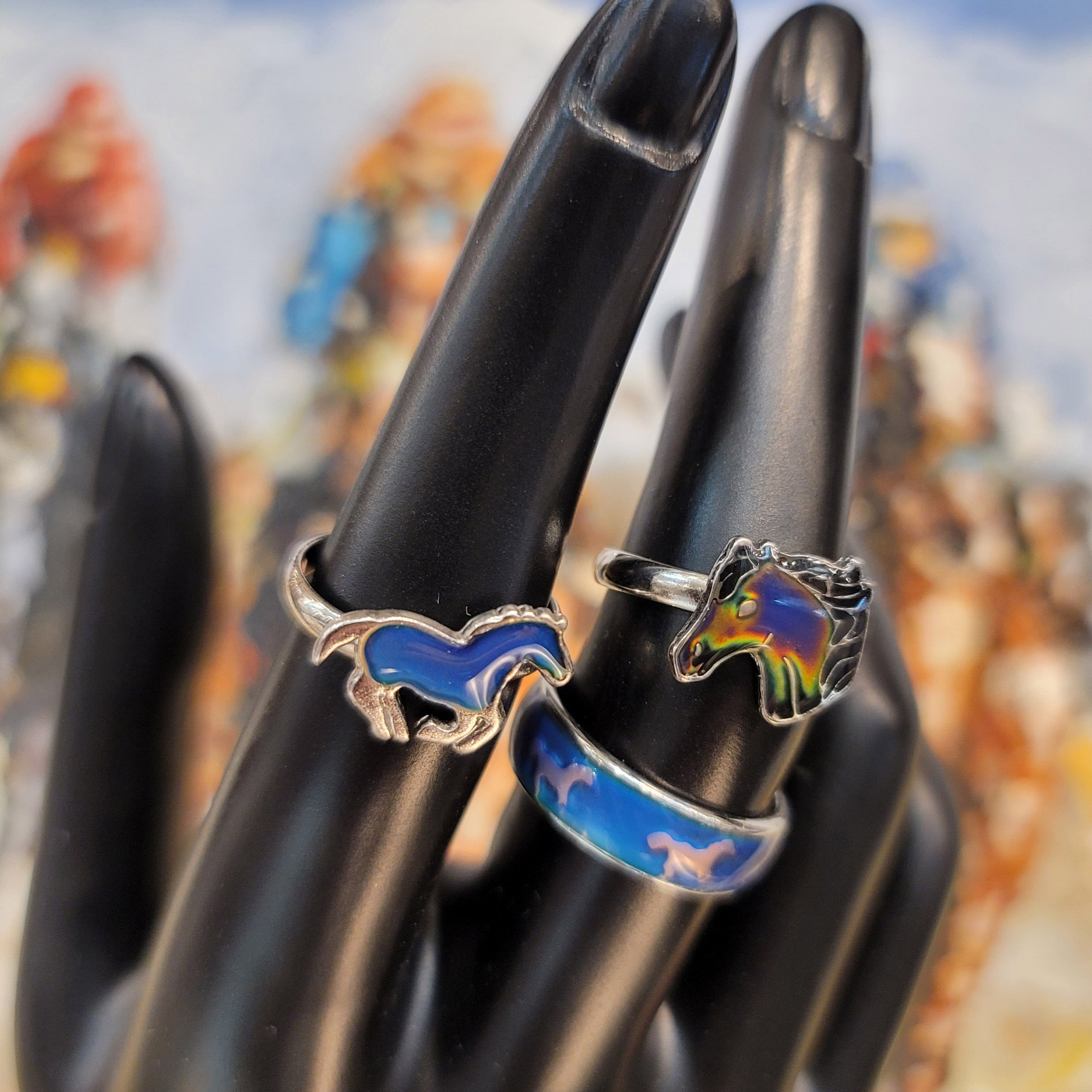 Horse mood ring hot sale