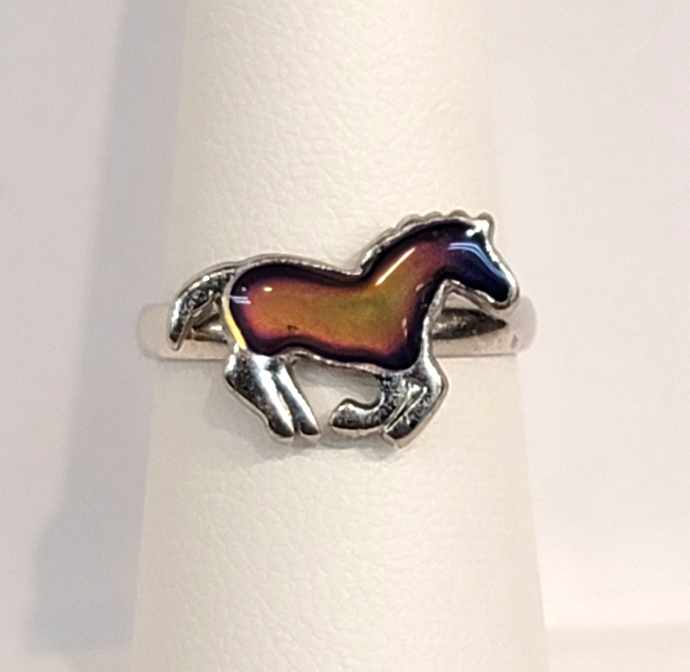 Horse mood ring on sale